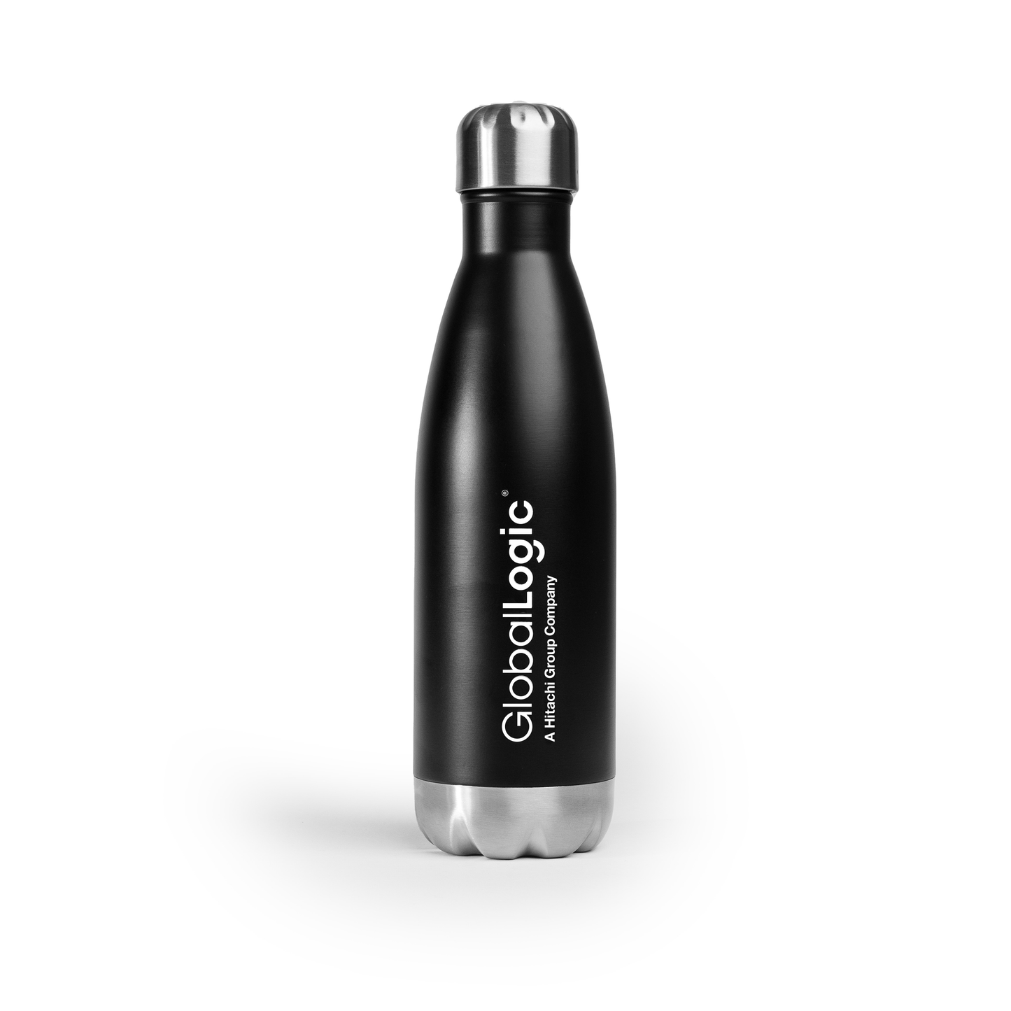 GlobalLogic Stainless Double Walled Bottle - Black