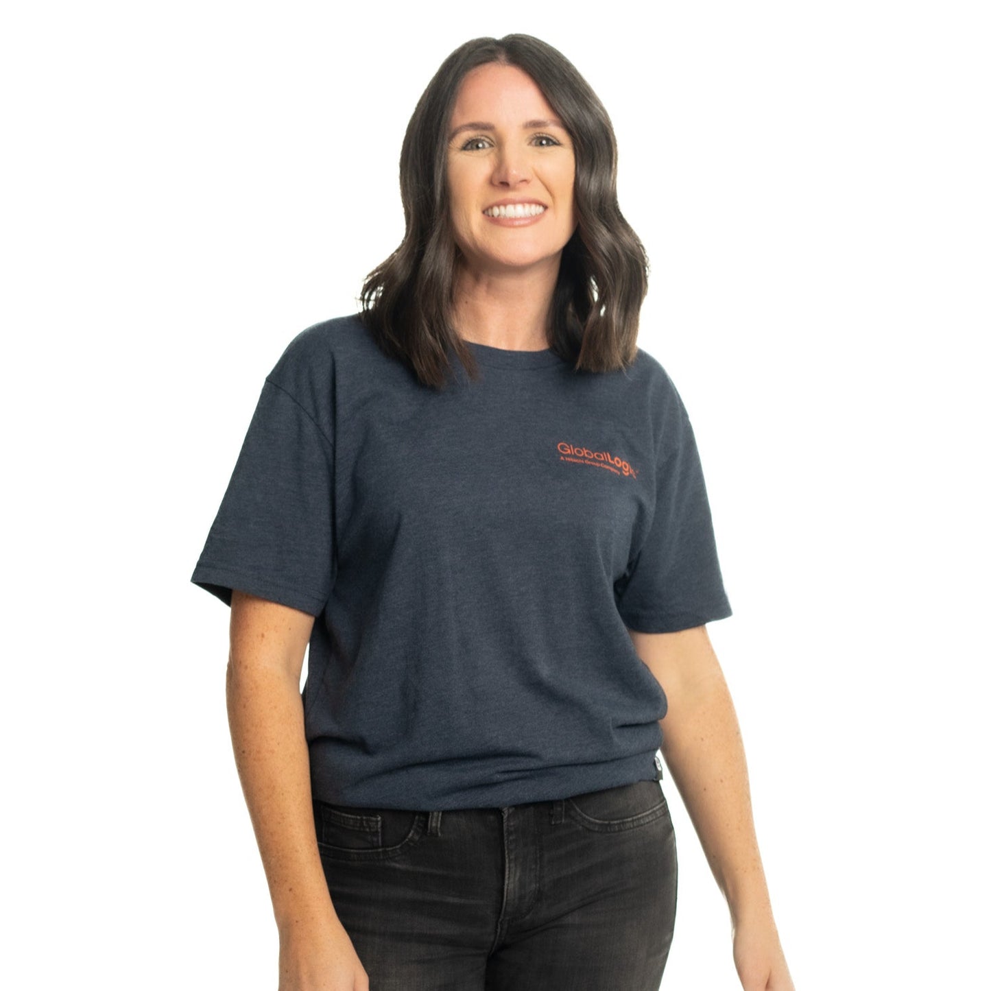 GlobalLogic Tee - Navy/Orange