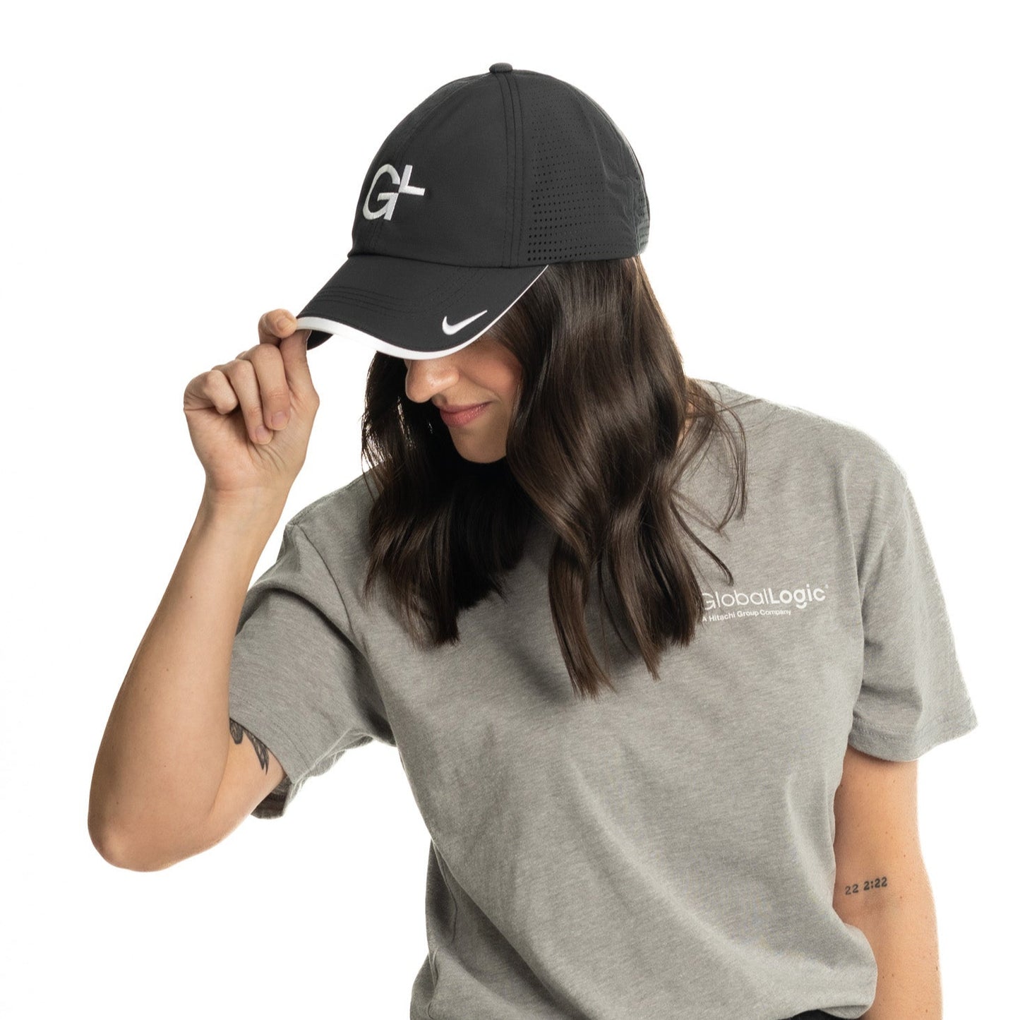 GlobalLogic Nike Hat - Black/White